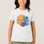 Sesame Street | A Furry Festival of Lights! Tri-Blend Shirt<br><div class="desc">Celebrate Hanukkah with your favorite Sesame Street friends in this delightful “A Furry Festival of Lights!” design! Featuring Cookie Monster, Elmo, Grover, and Abby Cadabby, this festive illustration captures the joy and warmth of the holiday season. Surrounded by a glowing menorah, playful dreidels, and cheerful smiles, this design is perfect...</div>