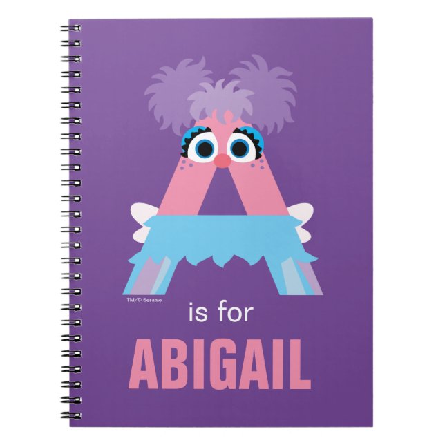 Sesame Street | A is for Abby Notebook (Front)