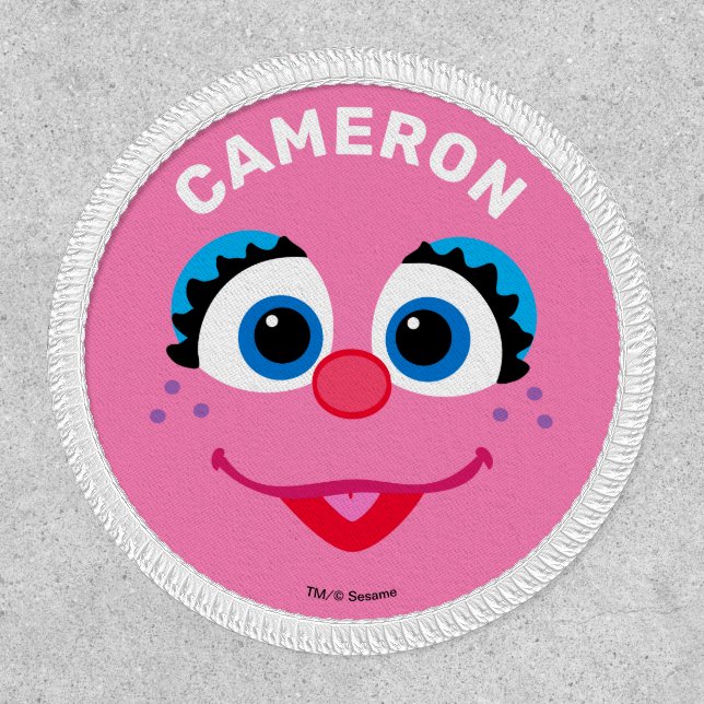 Sesame Street Abby Cadabby Face Patch (Front)