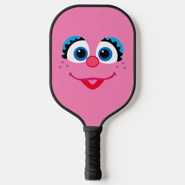 Sesame Street Abby Cadabby Face Pickleball Paddle (Front)