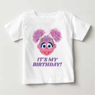 Sesame Street   Abby Cadabby - It's My Birthday Ba Baby T-Shirt