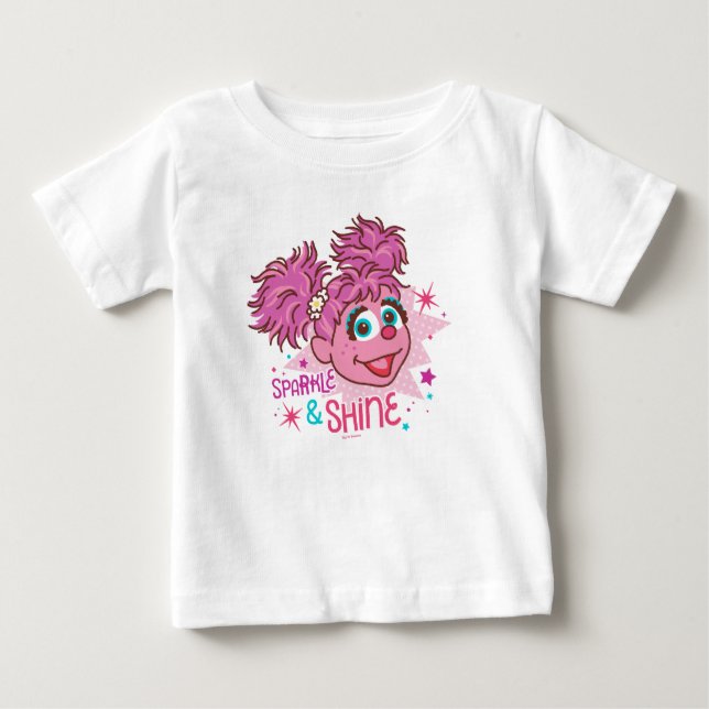 Sesame Street | Abby Cadabby - Sparkle & Shine Baby T-Shirt (Front)