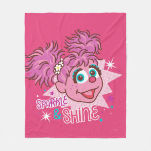 Sesame Street Abby Cadabby - Sparkle & Shine Fleece Blanket