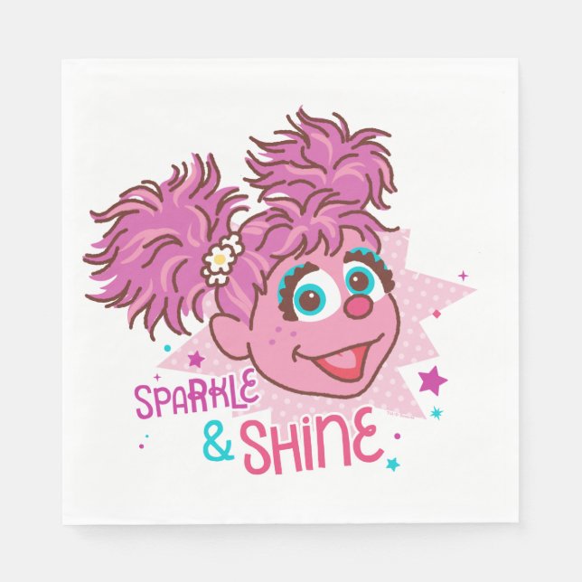 Sesame Street | Abby Cadabby - Sparkle & Shine Napkins (Front)