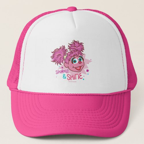 Sesame Street  Abby Cadabby _ Sparkle  Shine Trucker Hat