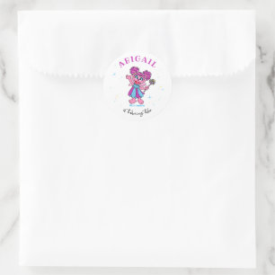 Sesame Street Abby Cadabby Sparkles Birthday Classic Round Sticker