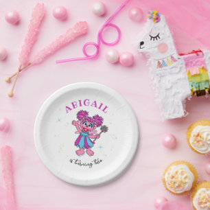 Sesame Street Abby Cadabby Sparkles Birthday Paper Plates