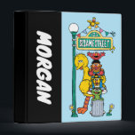 Sesame Street | Add Your Name 3 Ring Binder<br><div class="desc">Check out this cute Sesame Street design featuring Big Bird,  Little Bird,  Elmo,  Ernie,  Bert and Oscar.</div>