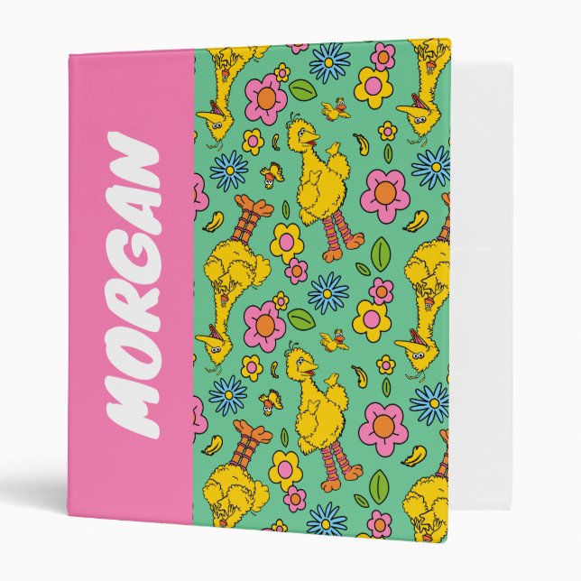 Sesame Street | Add Your Name 3 Ring Binder (Front/Inside)