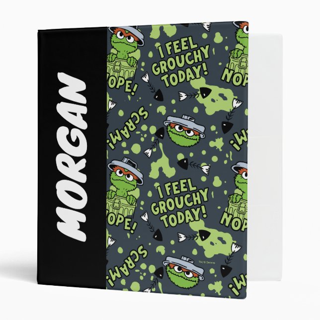 Sesame Street | Add Your Name 3 Ring Binder (Front/Inside)