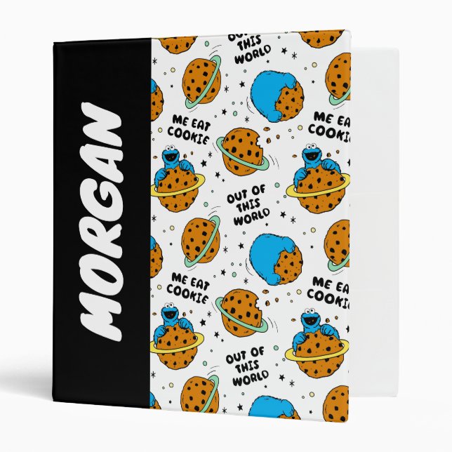 Sesame Street | Add Your Name 3 Ring Binder (Front/Inside)