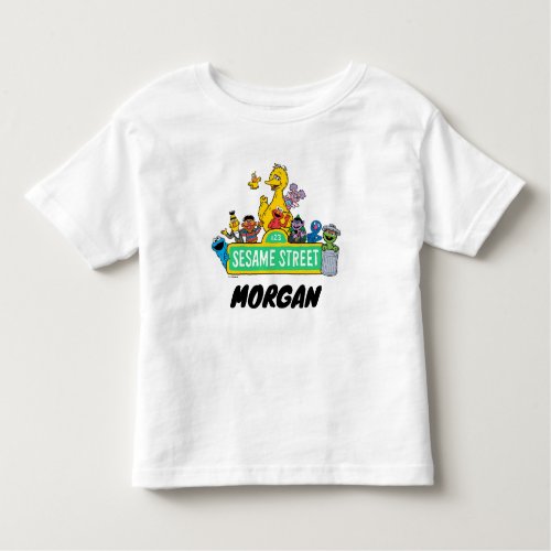 Sesame Street  Add Your Name Toddler T_shirt