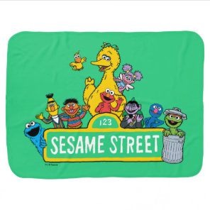 Sesame Street | All Around the Sesame Street Sign Baby Blanket