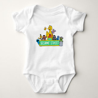 Sesame Street | All Around the Sesame Street Sign Baby Bodysuit