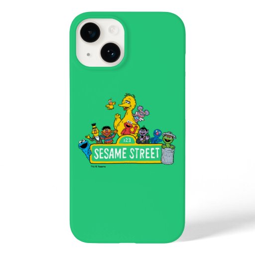 Sesame Street | All Around the Sesame Street Sign Case-Mate iPhone 14 Case
