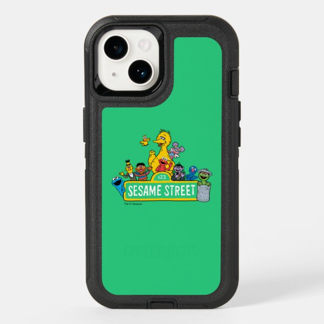 Sesame Street | All Around the Sesame Street Sign Otterbox iPhone Case (Back)