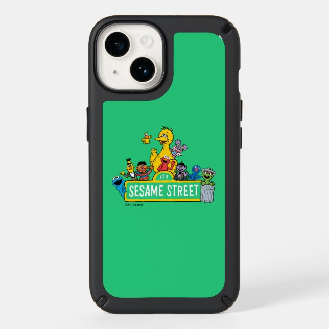 Sesame Street | All Around the Sesame Street Sign Speck iPhone Case (Front)