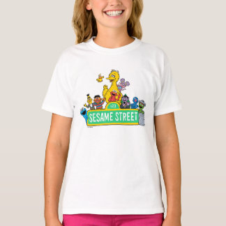 Sesame Street | All Around the Sesame Street Sign T-Shirt