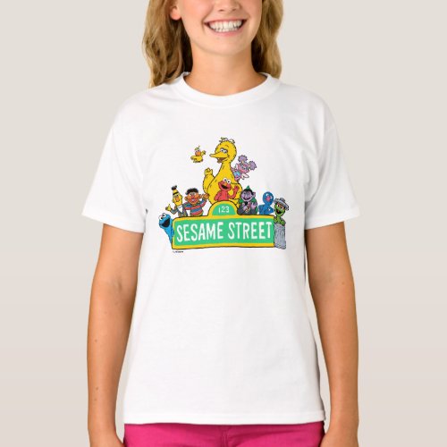 Sesame Street  All Around the Sesame Street Sign T_Shirt