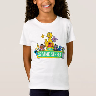 Sesame Street   All Around the Sesame Street Sign T-Shirt