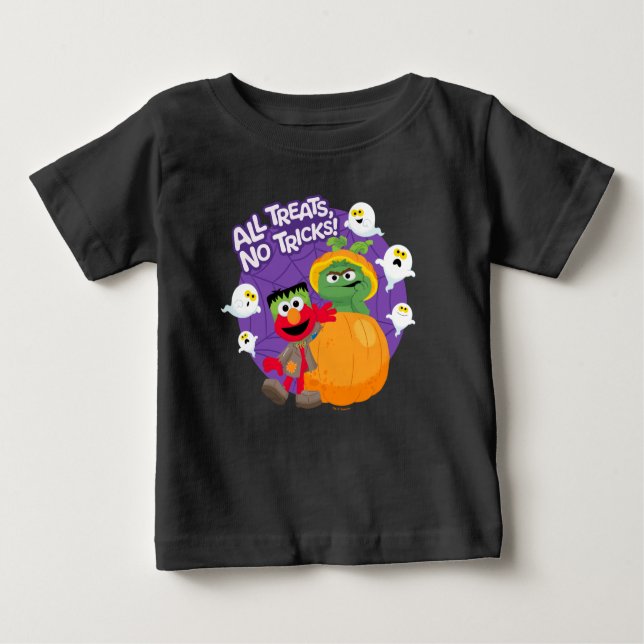 Sesame Street | All Tricks No Treats! Baby T-Shirt (Front)