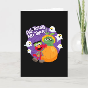Sesame Street All Tricks No Treats! Holiday Card