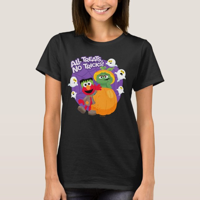 Sesame Street | All Tricks No Treats! T-Shirt (Front)