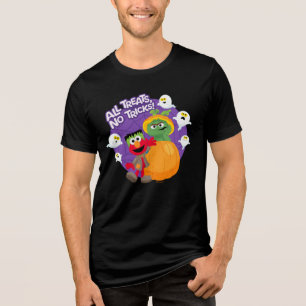 Sesame Street   All Tricks No Treats! Tri-Blend Shirt