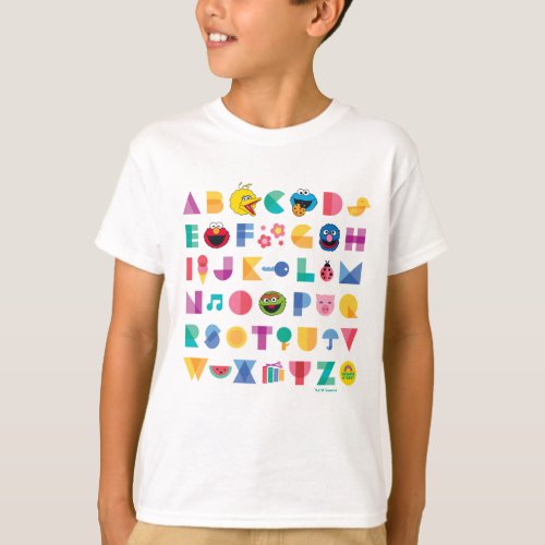 Sesame Street Alphabet T_Shirt
