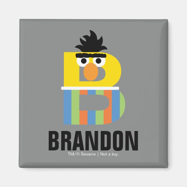 Sesame Street | B is for Bert Magnet (Front)