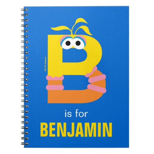 Sesame Street  B is for Big Bird Notebook