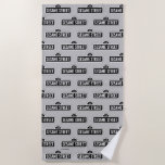 Sesame Street | B&amp;W Logo Beach Towel