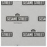 Sesame Street | B&amp;W Logo Fabric