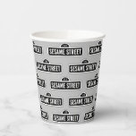 Sesame Street | B&amp;W Logo Paper Cups