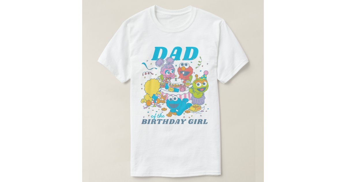 Sesame Street | Baby's First Birthday - Dad T-Shirt | Zazzle