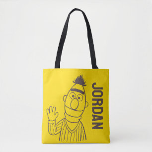Sesame Street Bert Add Your Name Tote Bag