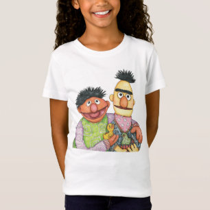 Sesame Street Bert and Ernie Watercolor T-Shirt