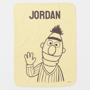 Sesame Street Bert Baby Blanket