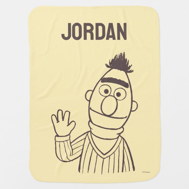 Sesame Street | Bert Baby Blanket (Front)