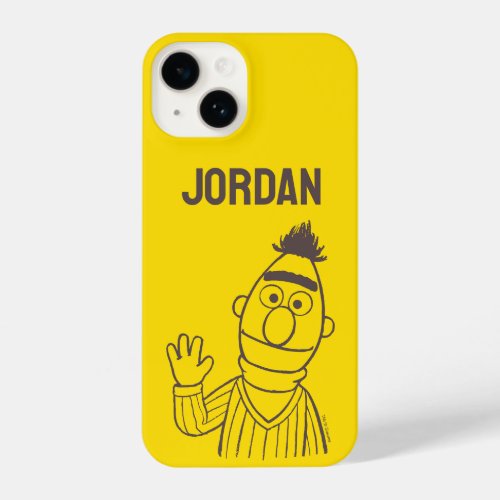 Sesame Street  Bert Bright  Add Your Name iPhone 14 Case