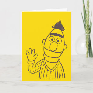 Sesame Street Bert Bright Card