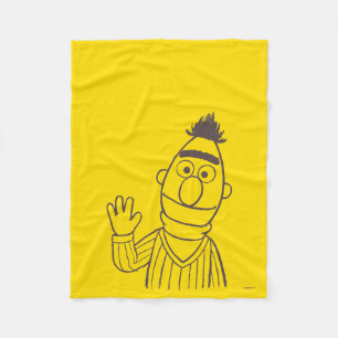 Sesame Street Bert Bright Fleece Blanket