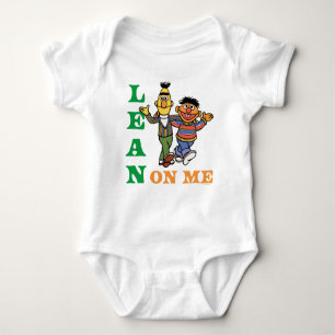 Sesame Street Bert & Ernie Lean on Me Baby Bodysuit