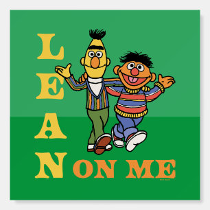 Sesame Street   Bert & Ernie Lean on Me Foam Board