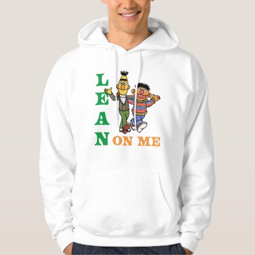 Sesame Street  Bert  Ernie Lean on Me Hoodie