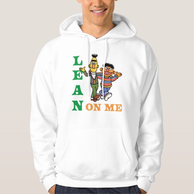 Sesame Street | Bert & Ernie Lean on Me Hoodie (Front)