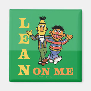 Sesame Street Bert & Ernie Lean on Me Magnet