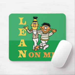 Sesame Street Bert & Ernie Lean on Me Mouse Pad