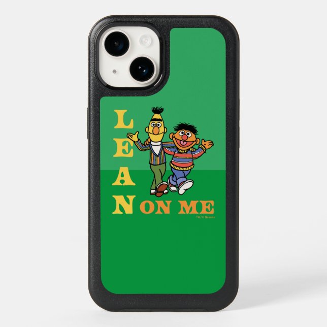 Sesame Street | Bert & Ernie Lean on Me Otterbox iPhone Case (Back)
