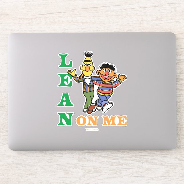 Sesame Street | Bert & Ernie Lean on Me Sticker (Computer)